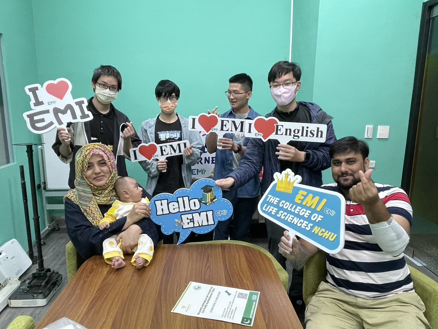 EMI FUN WORKSHOP -Islamic Republic of  Pakistan Culture Experience Tour (Hira Umbreen，Sufian Muhammad)